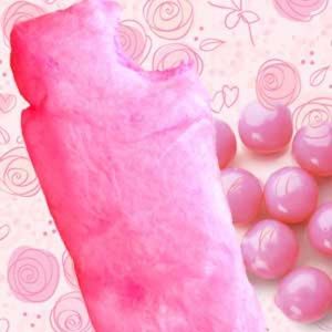 Fluffy Pink Candy Hand Poured Soy (6.5 oz) Candle